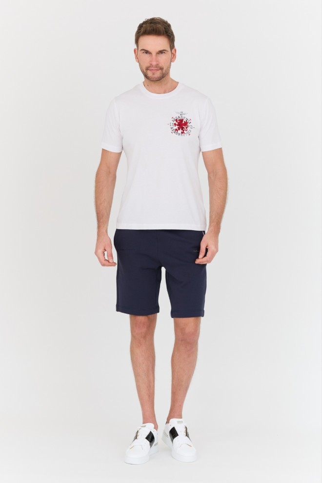 AERONAUTICA MILITARE White M.C. t-shirt.