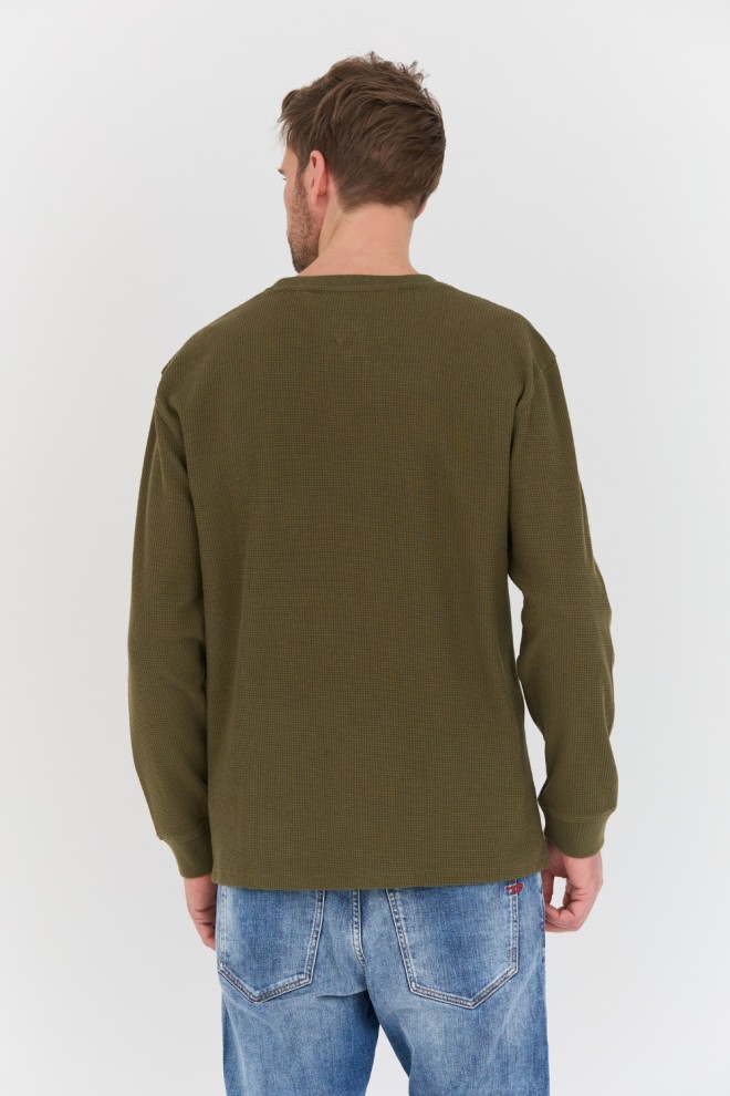 TOMMY JEANS Olive sweater