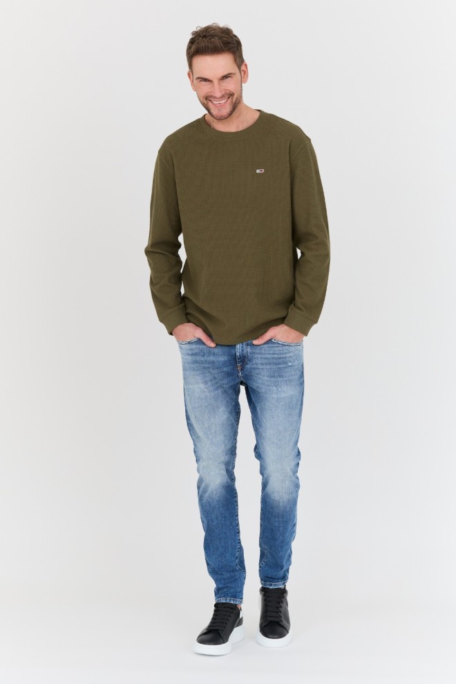 TOMMY JEANS Olive sweater