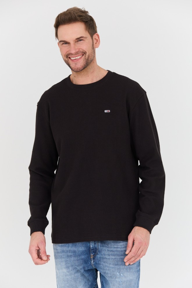 TOMMY JEANS Black sweater