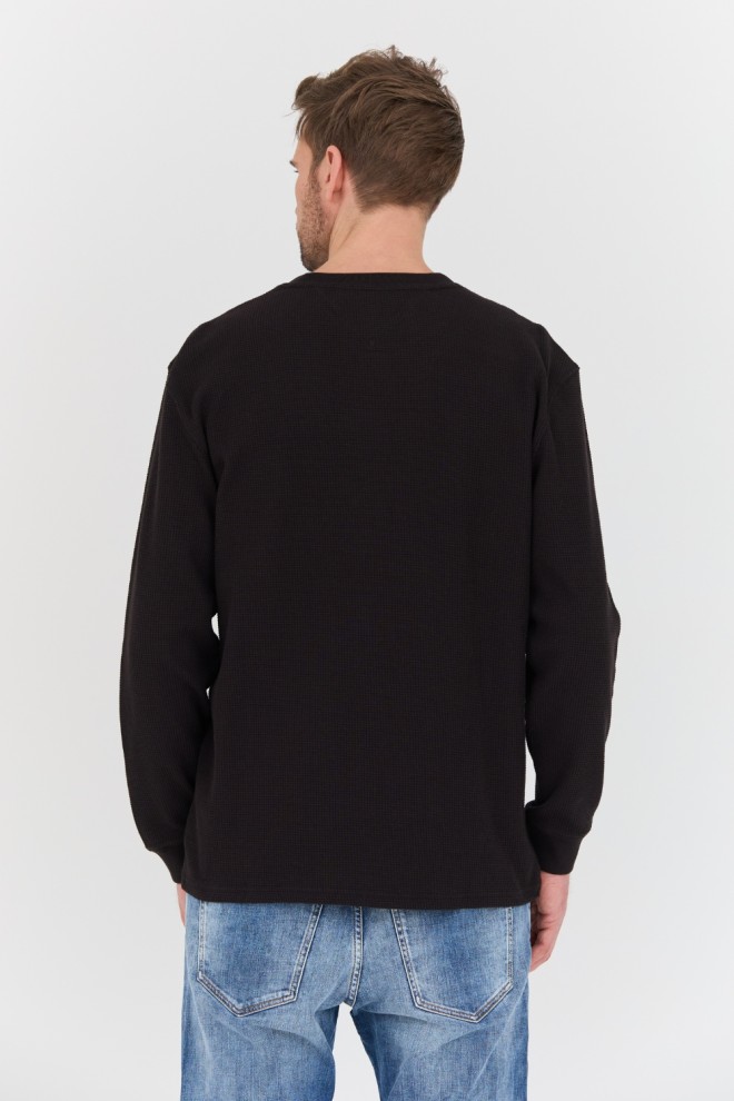 TOMMY JEANS Black sweater