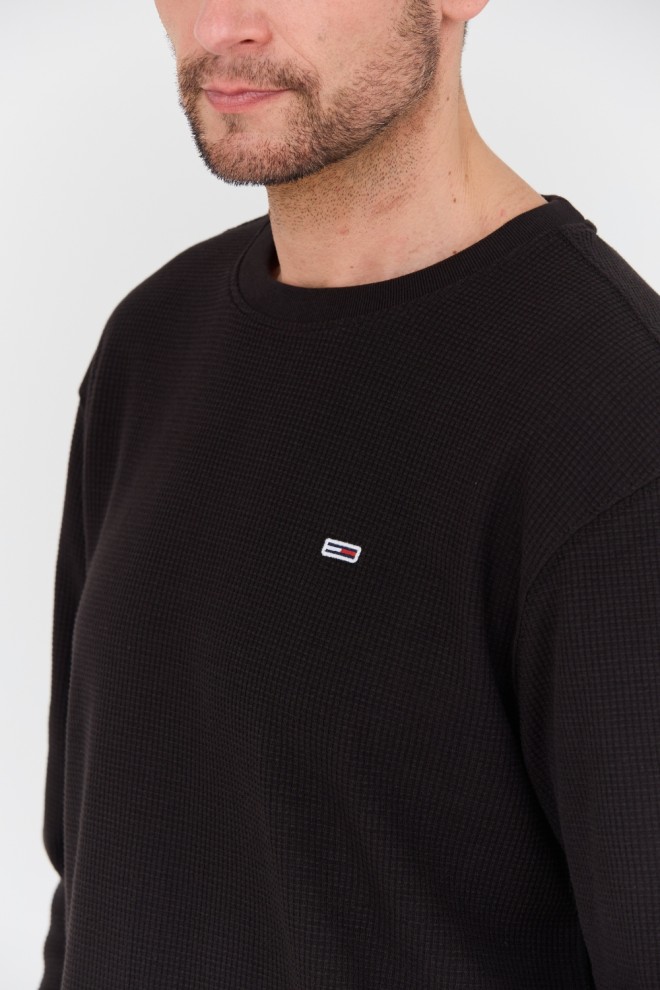 TOMMY JEANS Black sweater