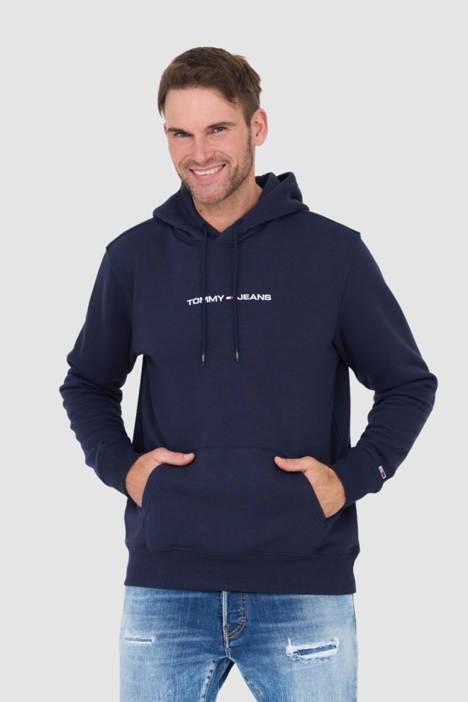 Hanorac albastru marin pentru bărbați TOMMY JEANS 