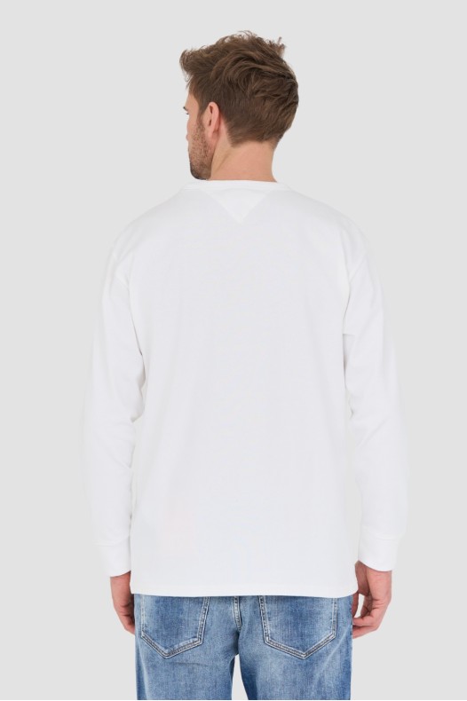 TOMMY JEANS Alb bărbați cu...