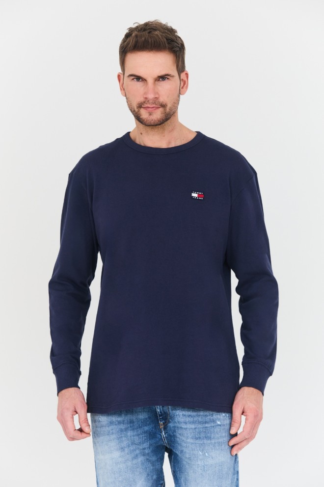 TOMMY JEANS Bărbați albastru marin cu mânecă lungă