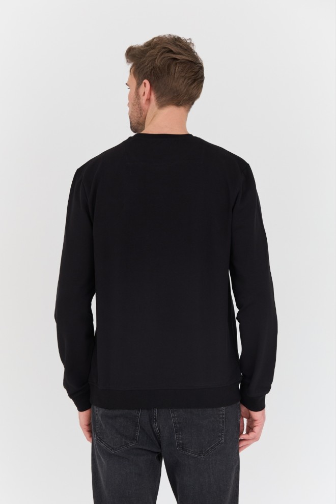 GUESS Black Audley Sweatshirt