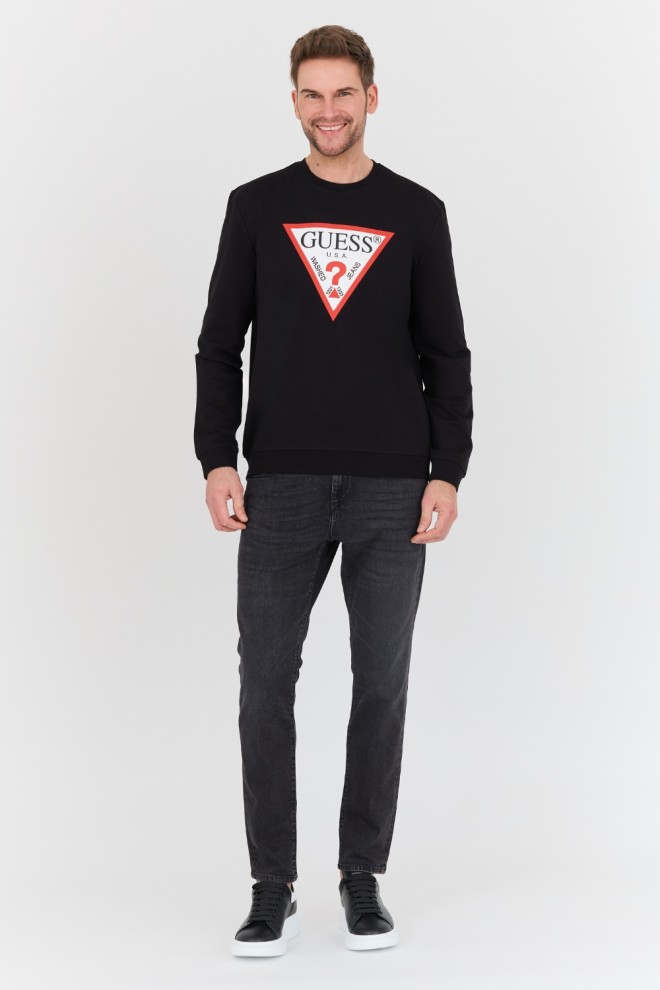 GUESS Black Audley Sweatshirt