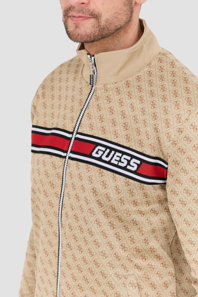 GUESS Beige Korbin Sweatshirt