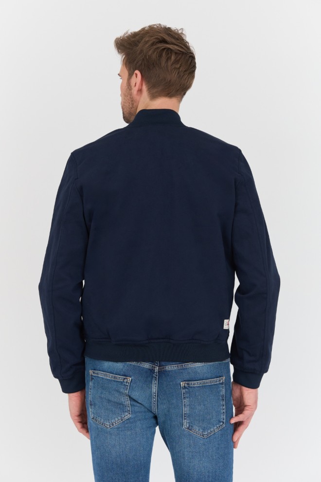 AERONAUTICA MILITARE Navy blue bomber