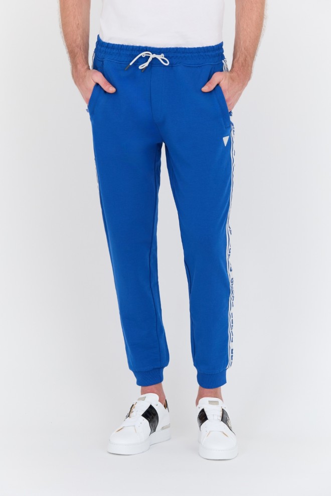 GUESS Blue sweatpants New Arlo Long Pant