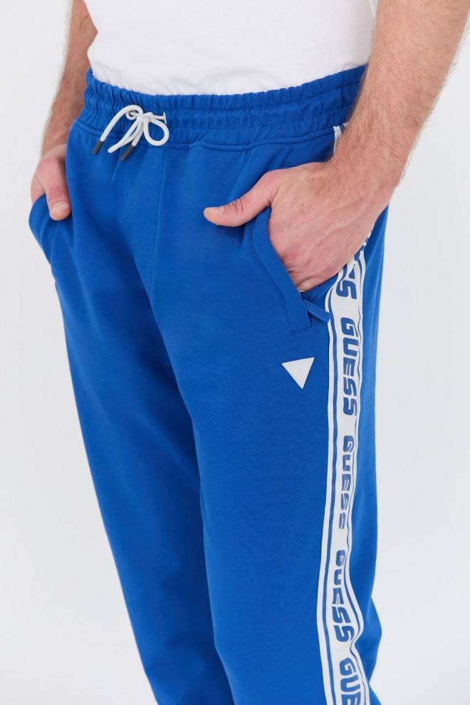 GUESS Blue sweatpants New Arlo Long Pant