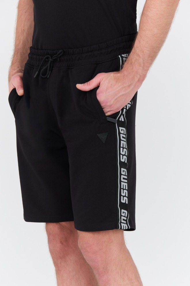 GUESS Black Arlo shorts