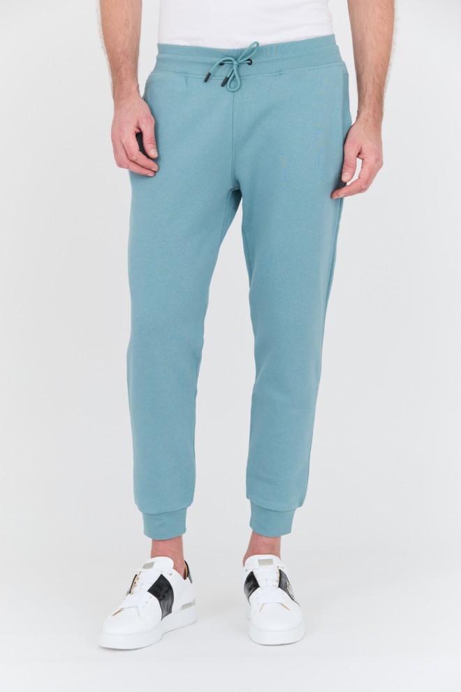 Pantaloni de trening GUESS Turquoise Aldwin pentru bărbați