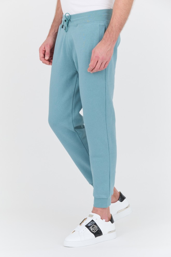 Pantaloni de trening GUESS Turquoise Aldwin pentru bărbați