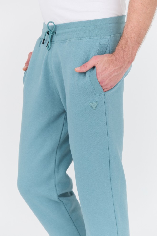 Pantaloni de trening GUESS Turquoise Aldwin pentru bărbați