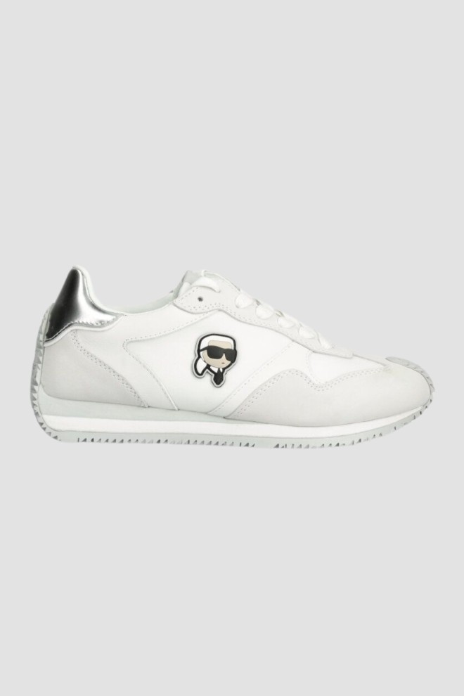 Adidași KARL LAGERFELD White Velocette Embro Nft