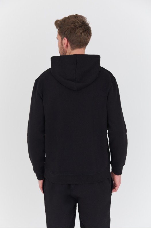 GUESS Black Hanorac cu...