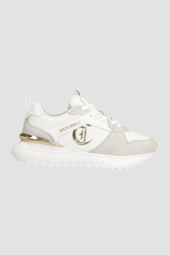 JUST CAVALLI Alb Fondo Karina adidași