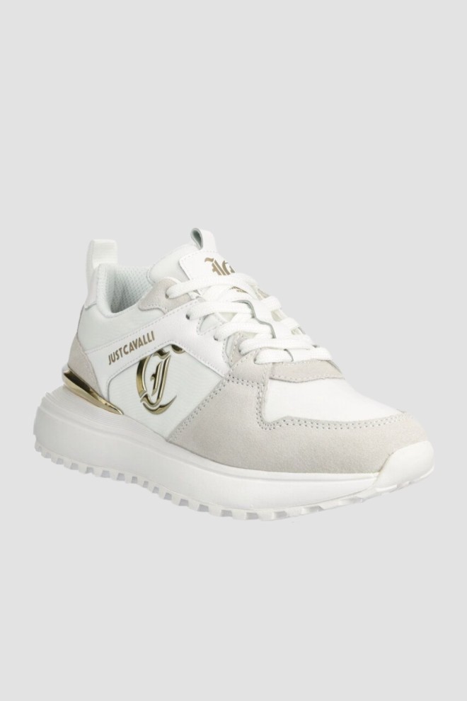 JUST CAVALLI White Fondo Karina sneakers