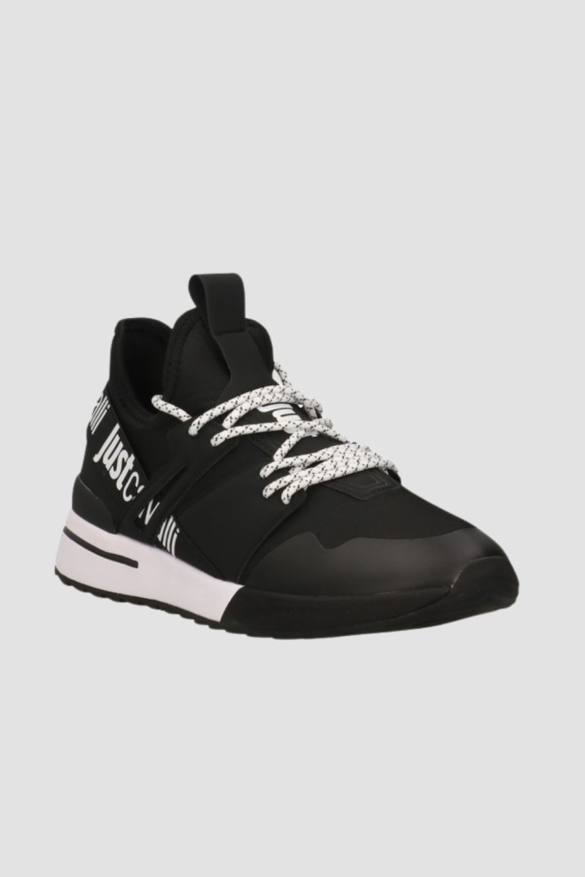 JUST CAVALLI Negru Fondo Action Adidași de bază