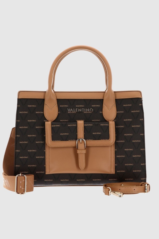 VALENTINO Geantă shopper Liuto maro