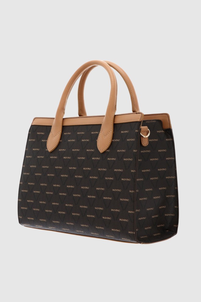 VALENTINO Geantă shopper Liuto maro