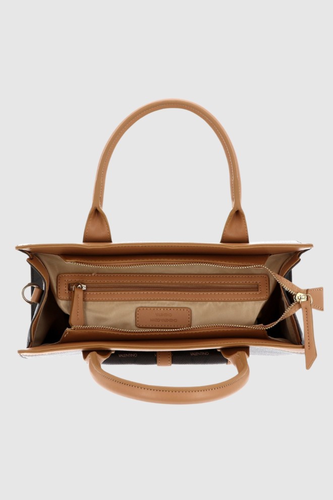 VALENTINO Geantă shopper Liuto maro