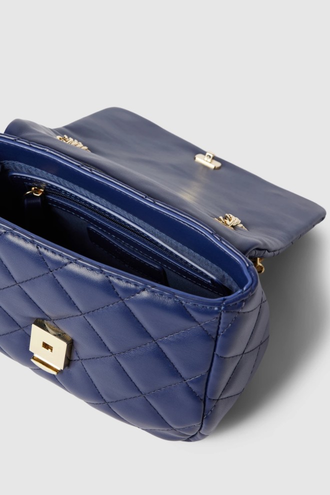 VALENTINO Navy blue Ocarina handbag