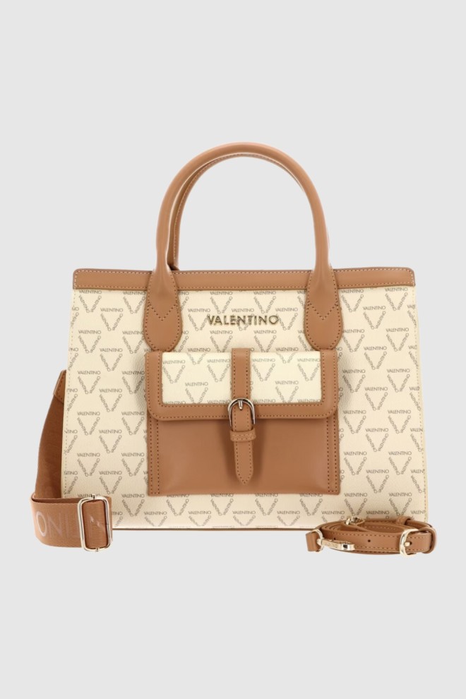 VALENTINO Ecru shopper bag Liuto