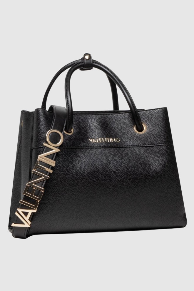 VALENTINO Large black Alexia handbag