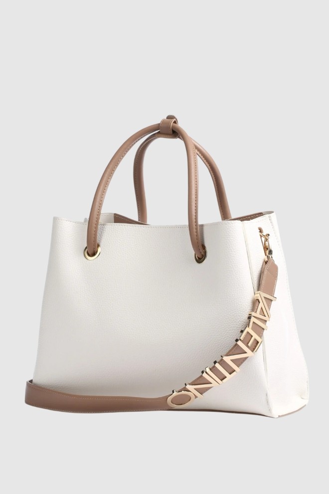 VALENTINO Large white Alexia handbag