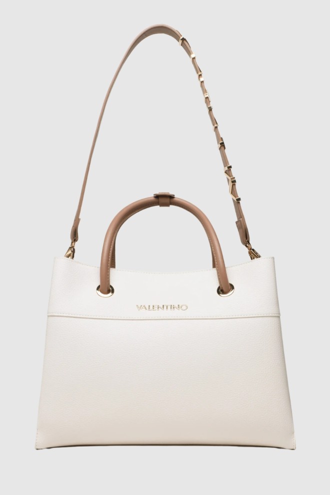 VALENTINO Large white Alexia handbag