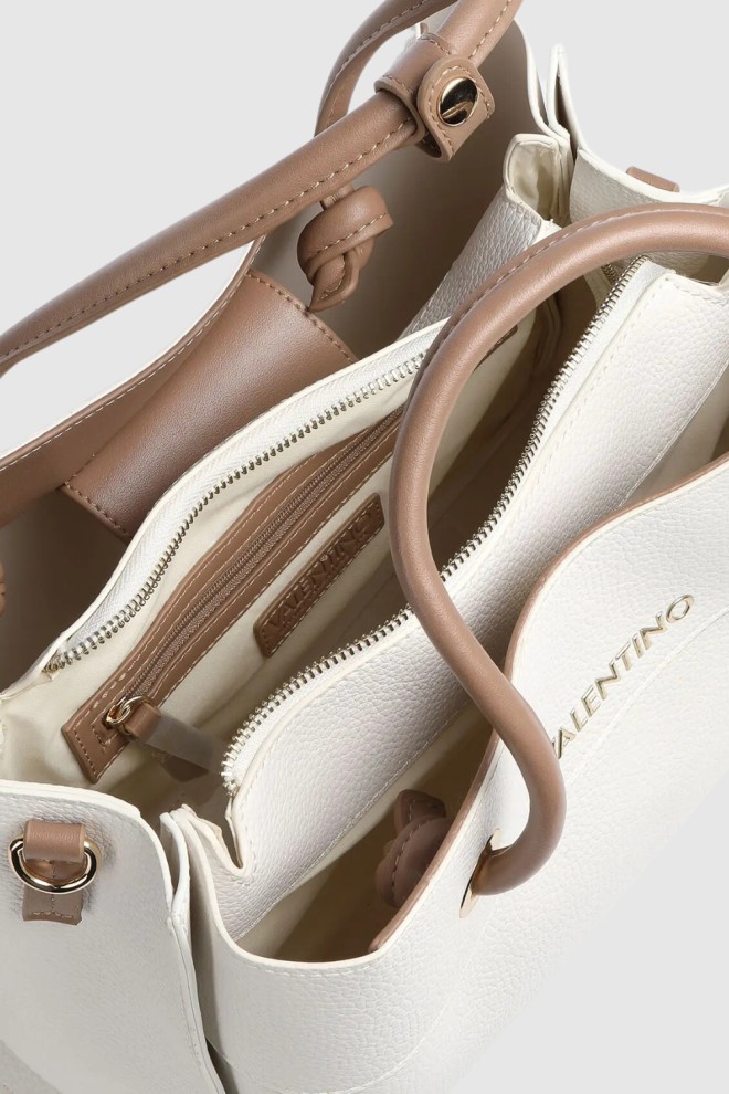 VALENTINO Large white Alexia handbag