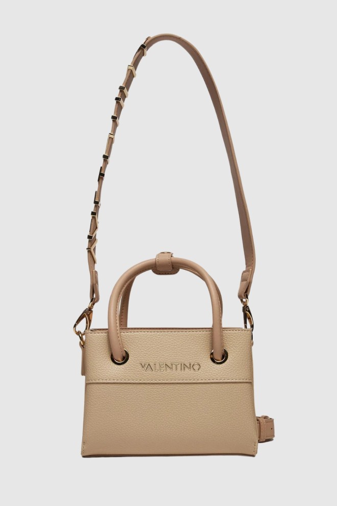 VALENTINO Small ecru handbag Alexia