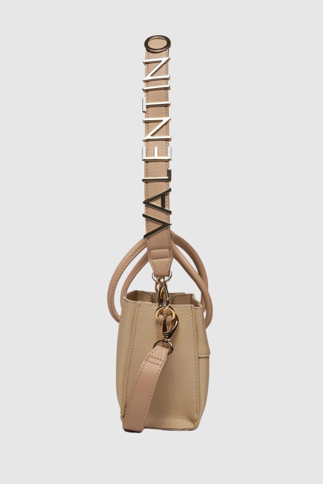 VALENTINO Small ecru handbag Alexia