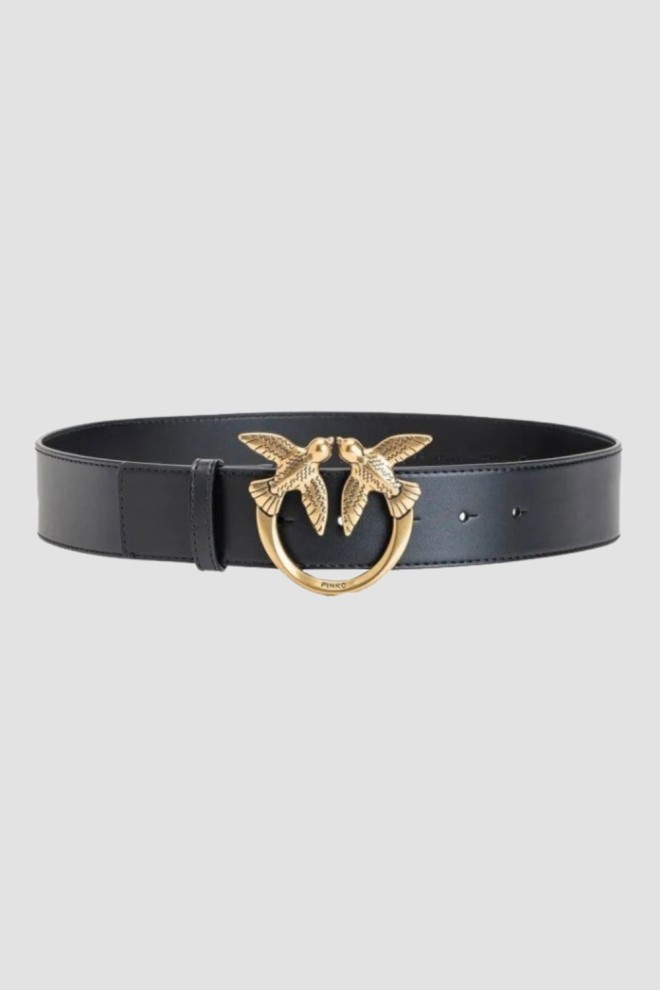 PINKO Black Love Berry H4 Belt