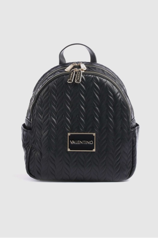 VALENTINO Embossed black...