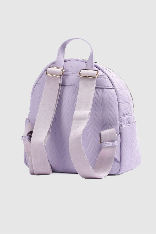 VALENTINO Embossed purple...