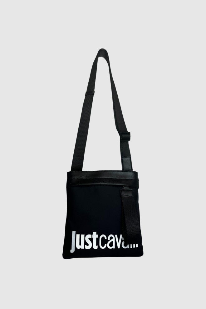 JUST CAVALLI Black Range Institutional Logosketch 3 bag