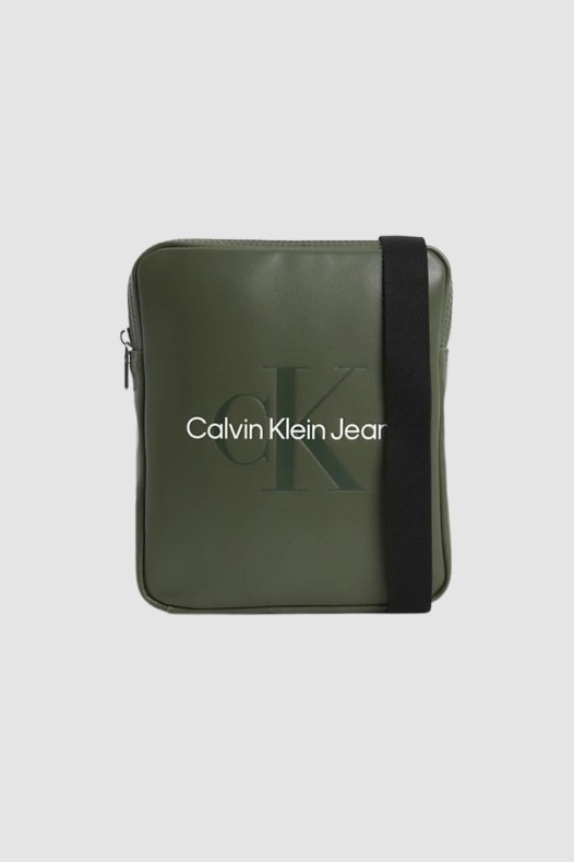 CALVIN KLEIN Green men's bag