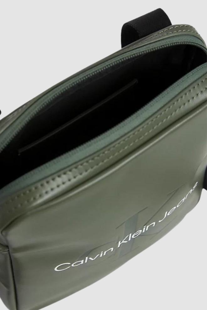CALVIN KLEIN Geantă verde pentru bărbați