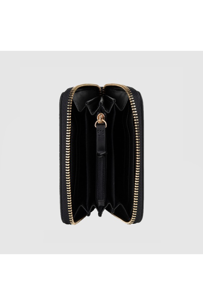 Set portofel negru pentru femei VALENTINO cu oglindă