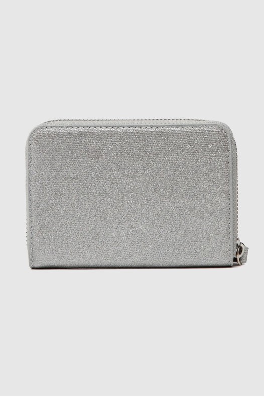 Set portofel argintiu cu...