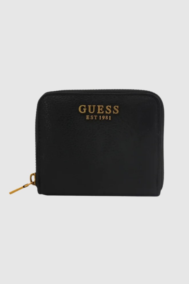 GUESS Portofel mic negru Arja