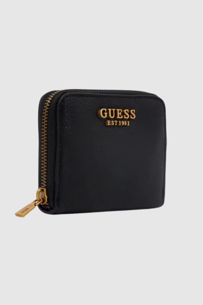 GUESS Portofel mic negru Arja