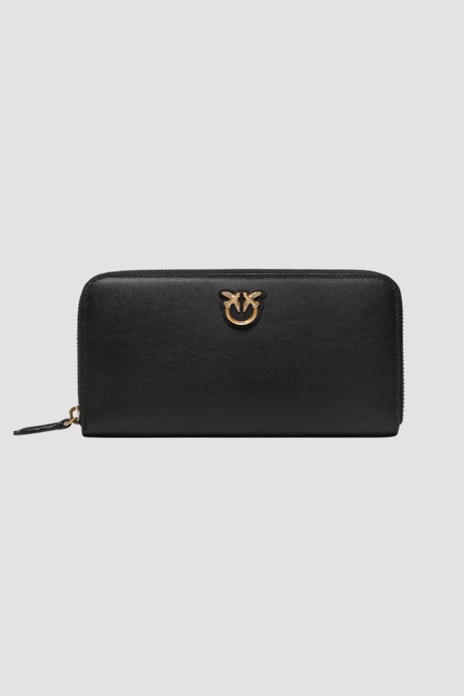 PINKO Black Women's Wallet Piccola Pelletteria