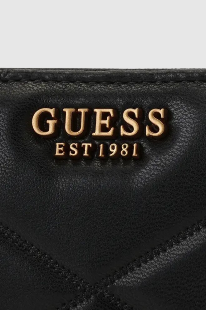 GUESS Black Wallet Cilian Slg