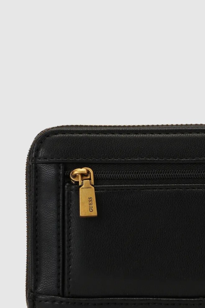 GUESS Black Wallet Cilian Slg