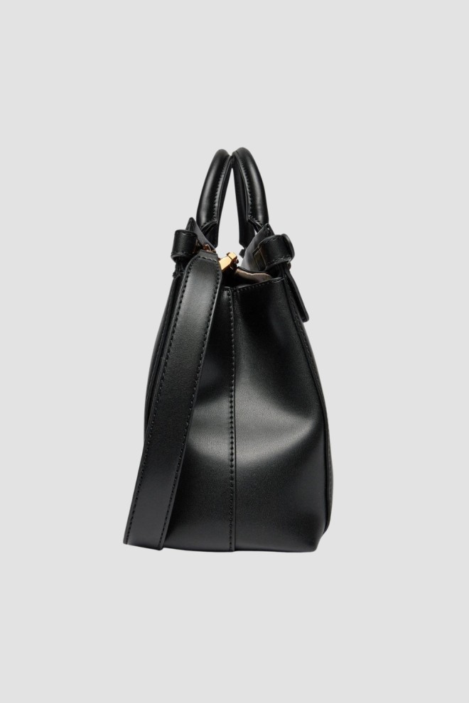 GUESS Negru Sestri Logo Luxury Geantă de mână