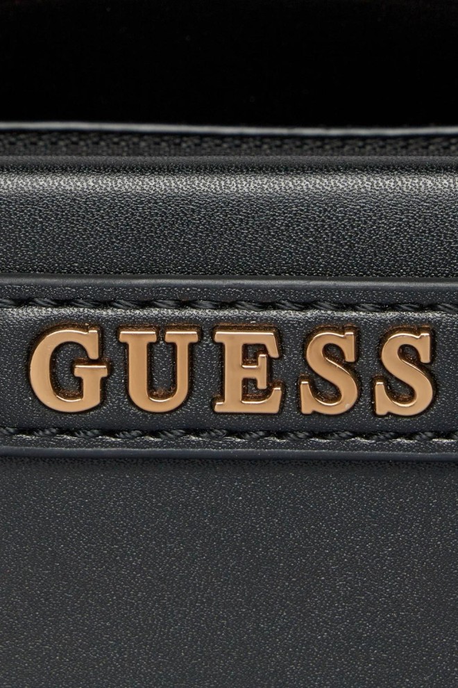 Розкішна сумочка GUESS Black Sestri з логотипом